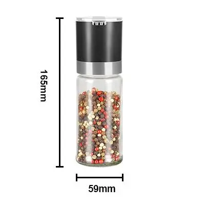 Wholesale Manual Spice Mill with Sprinkle Cover