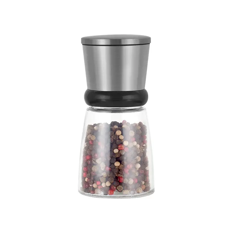 Wholesale Stainless Steel Pepper Mill with Adjustable Burr