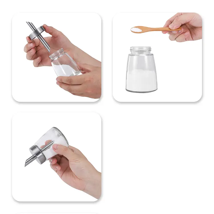 Stainless Steel Cap Sugar Pourer