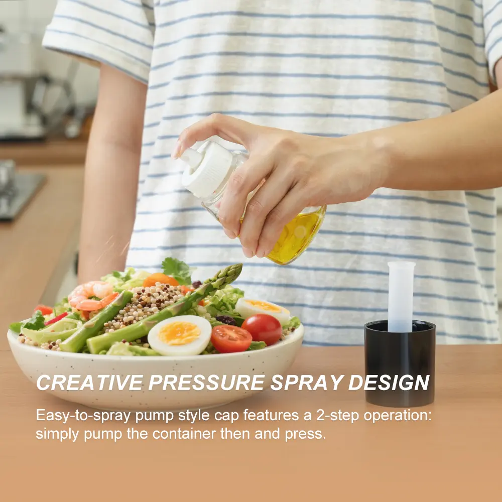 Custom Kitchen Oil Sprayer with Dust-proof Cap