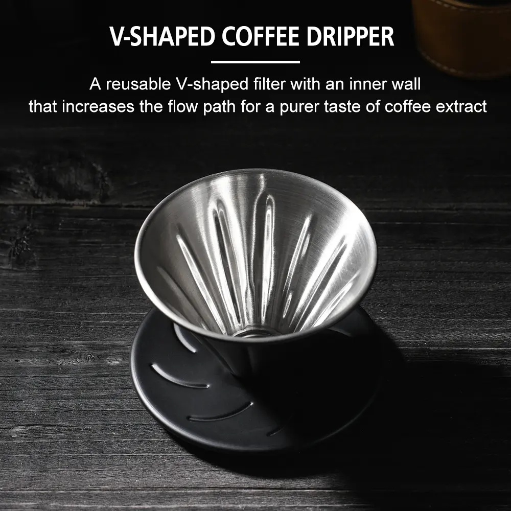 Custom Portable Hand Burr Coffee Grinder Set 