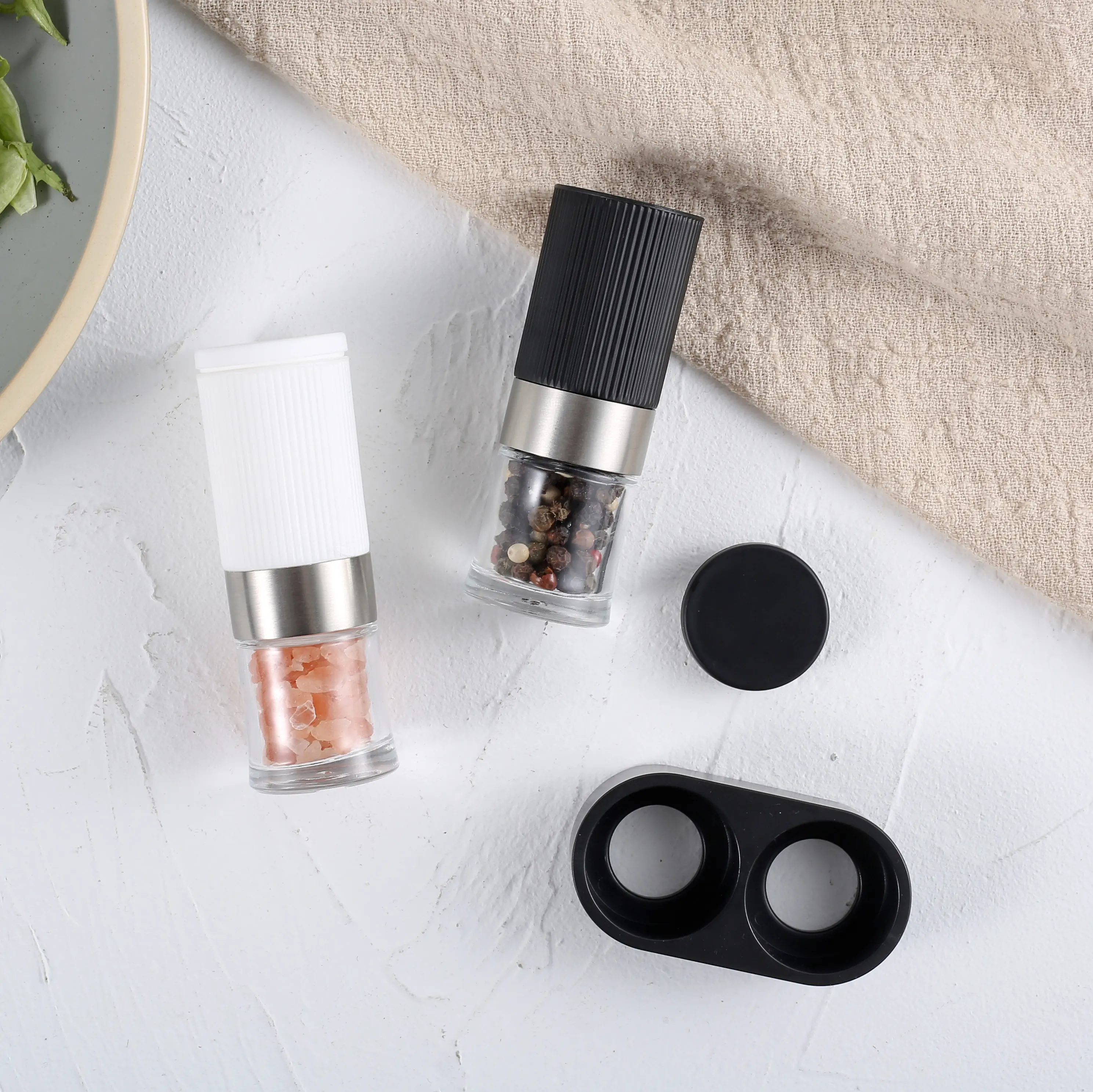 ODM Bulk sale Small Manual Spice Grinder Set Service, Manufacturers