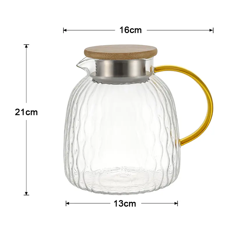 ODM Bulk Sale High Borosilicate Glass Water Container Supplier, Factory