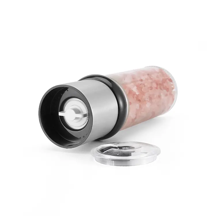 Custom Manual Salt and Pepper Grinder with Adjustable Sealing Lid
