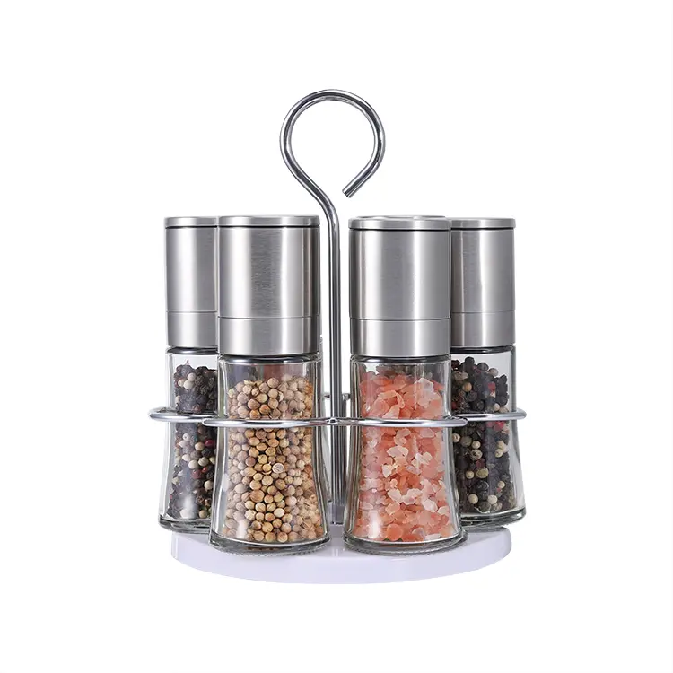 CE Certification Salt and Pepper Grinder Set with A Rotatable Base Manufacturer, Exporters