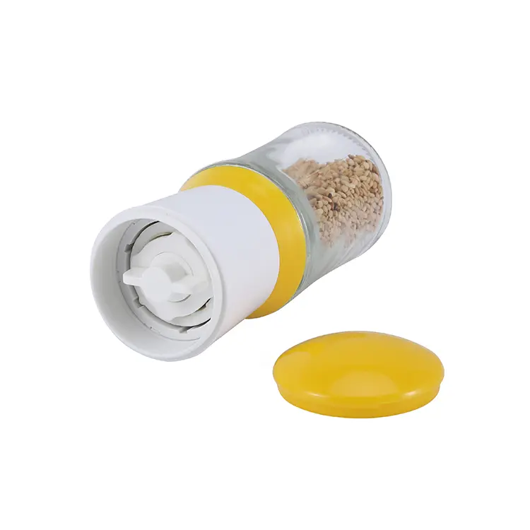 ODM Compact Salt Pepper Grinder With Glass Jar