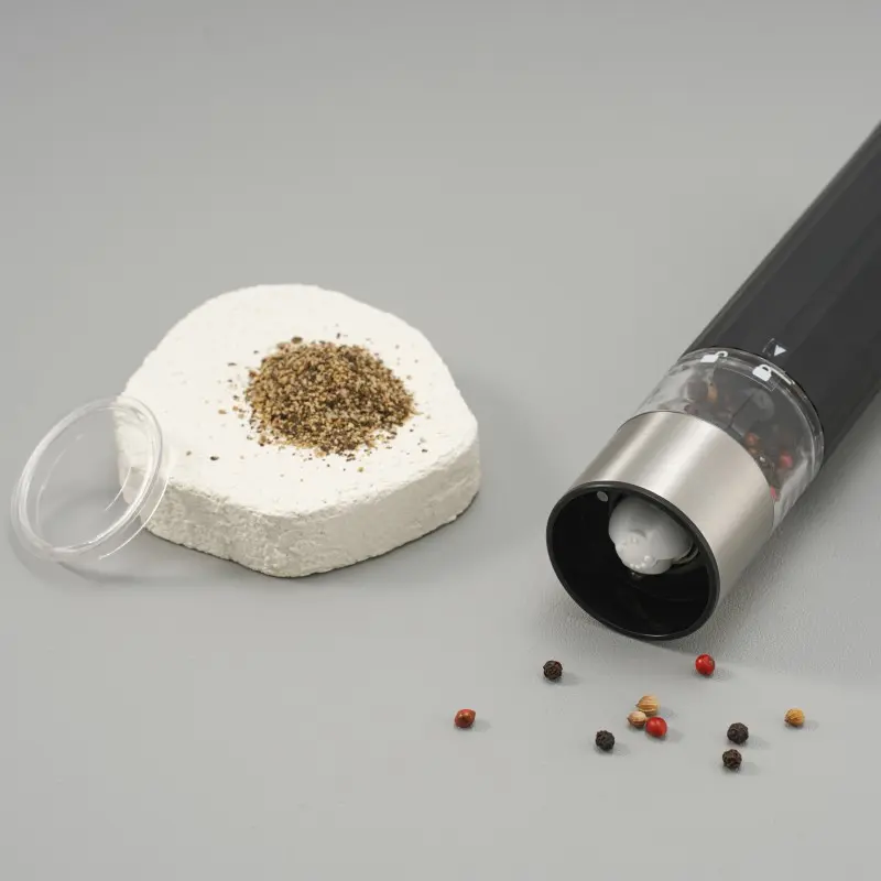 Customized Gravity Stylish Salt and Pepper Grinder with Acrylic jar