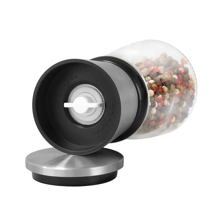 Wholesale Stainless Steel Pepper Mill with Adjustable Burr 3