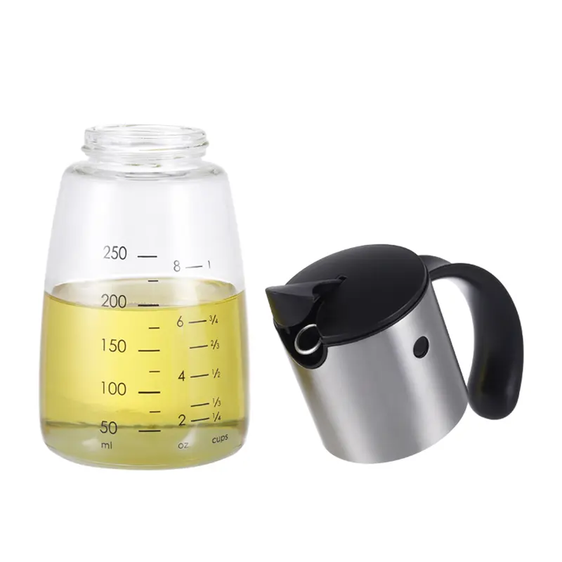 ODM Gravity Oil & Vinegar Dispenser with Drip-Free Spout