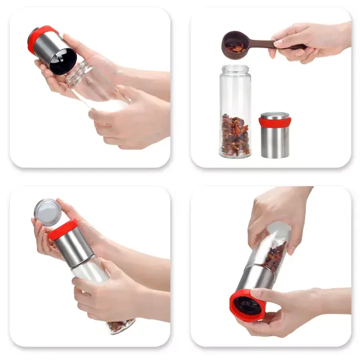 Best PCT Patent Chili Millill with Dual Stainless Steel Blades Quotes, Factory