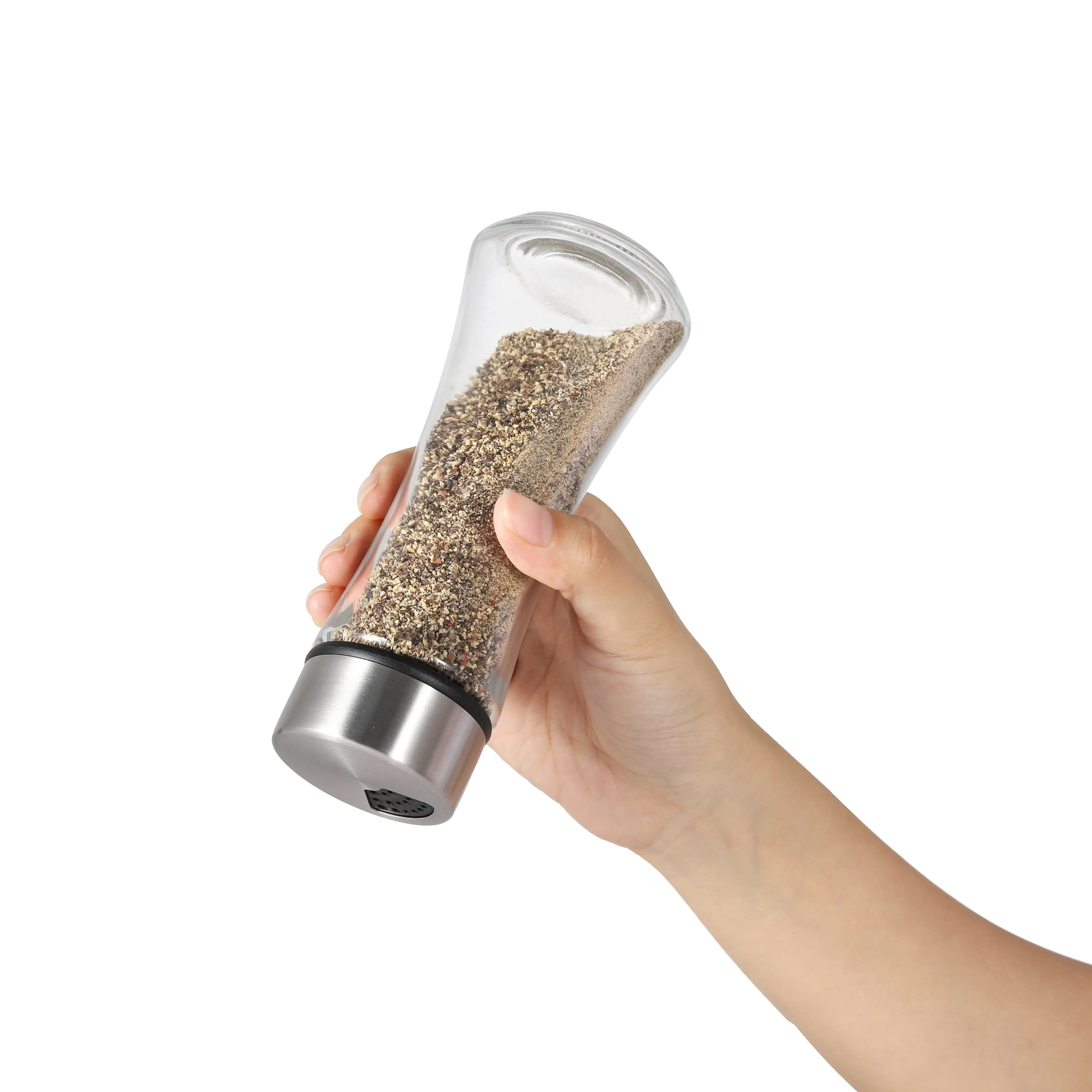 Wholesale Bulk Adjustable Spice Sprinkler Bottle with Glass Jar Manufacturers, Product