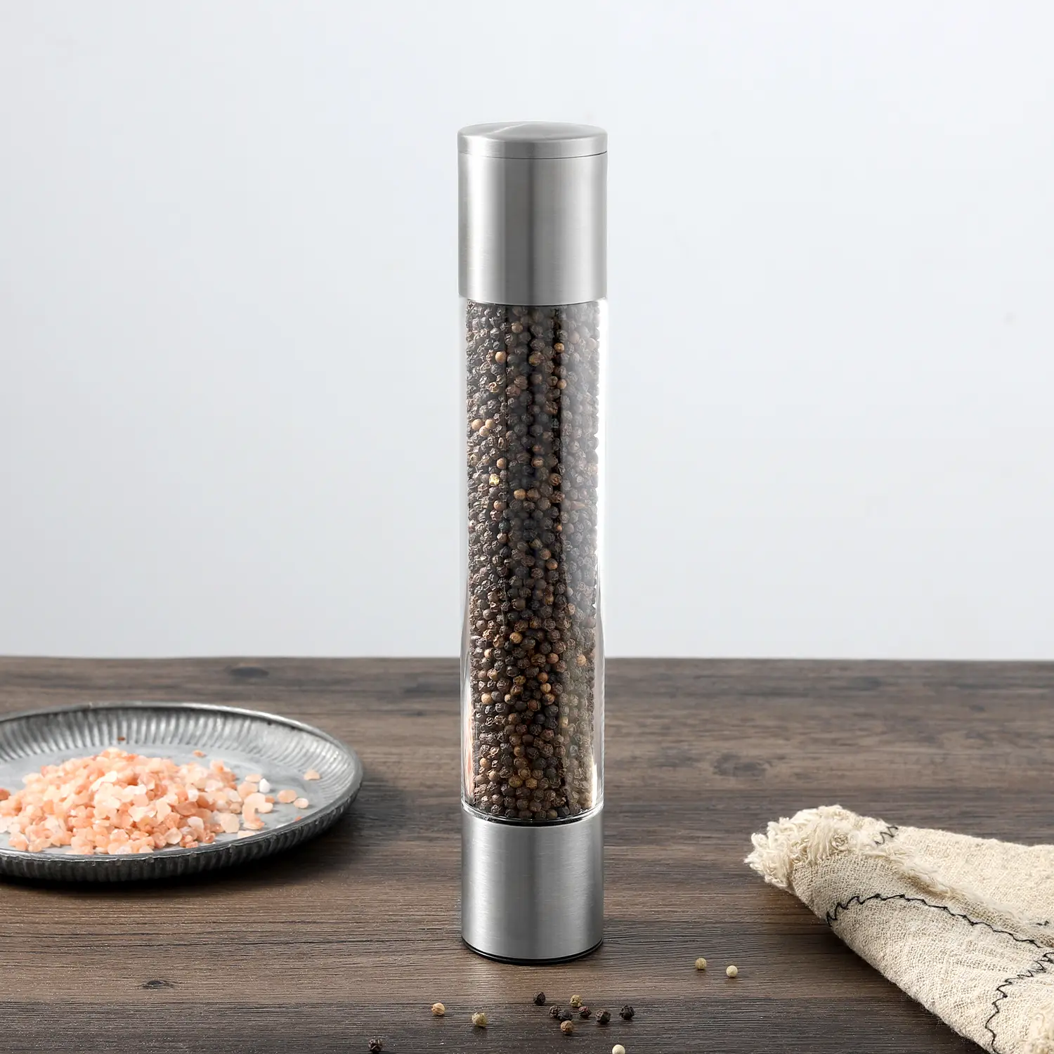 ODM 350ml Pepper Grinder with Adjustable Ceramic Burr