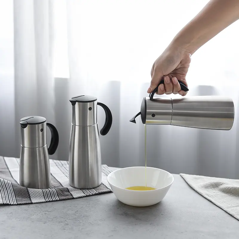 stainless steel gravity oil cruet7