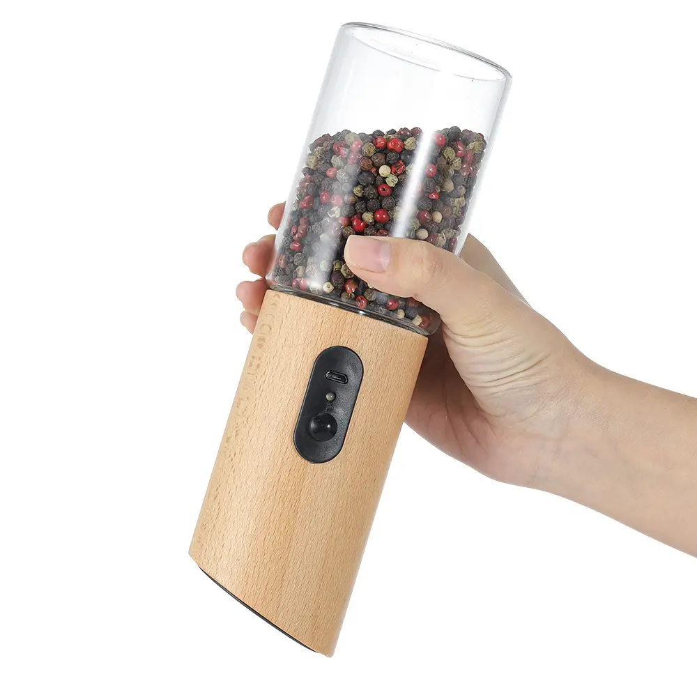 Electric Salt and Pepper Grinder Features