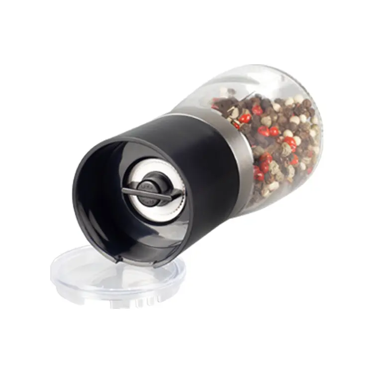 Wholesale Plastic Spice Grinder With Black Top