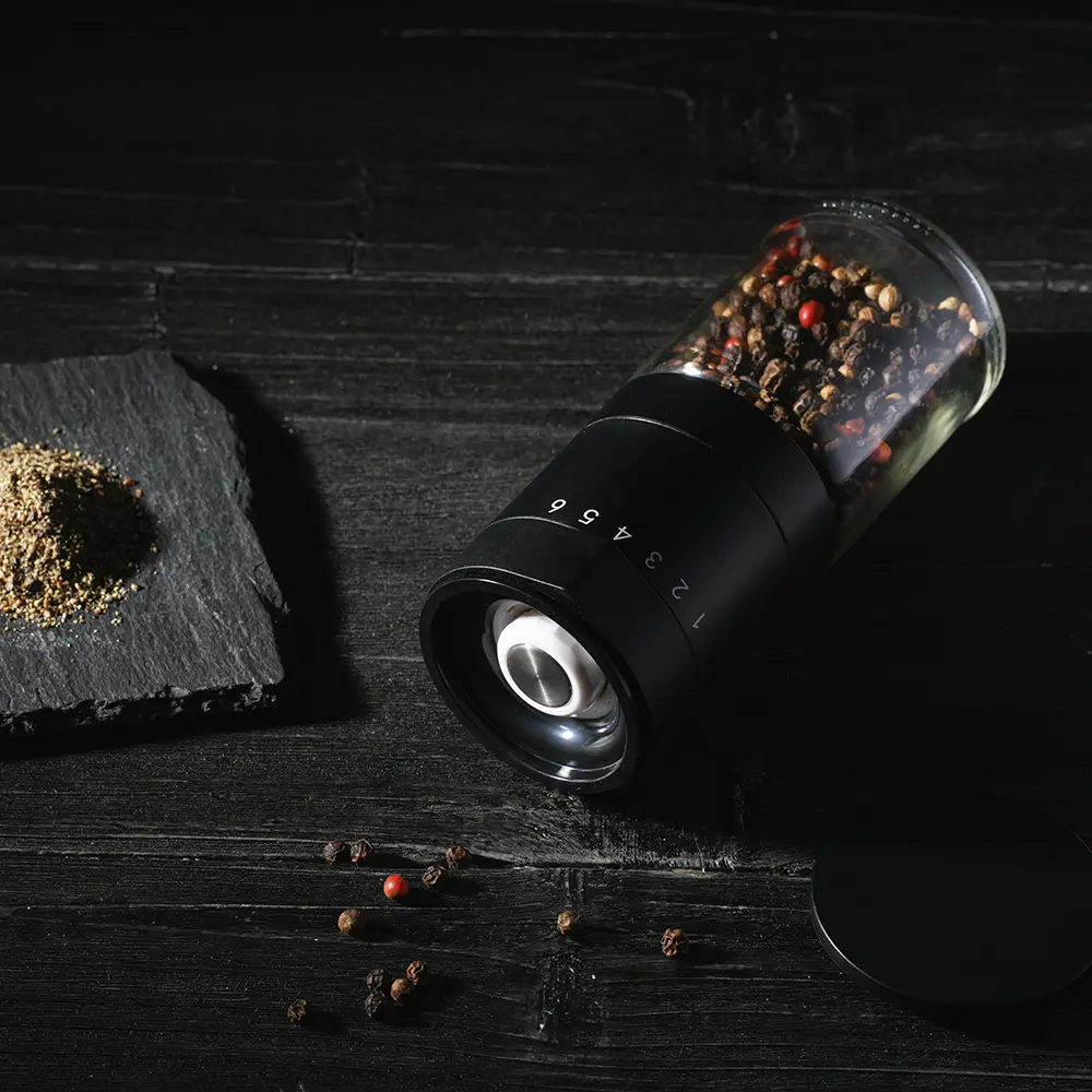 ODM Customized 6-Setting Adjustable Spice Grinder4