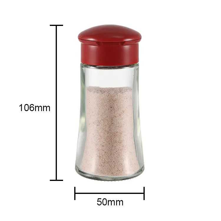 ODM Customized Portable Pepper Salt Shaker with Lid