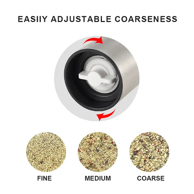 CE Certification Customized Glass Salt And Pepper Grinder Set Factories, Suppliers