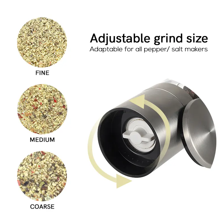 Fully Adjustable Ceramic Grinding mechanism