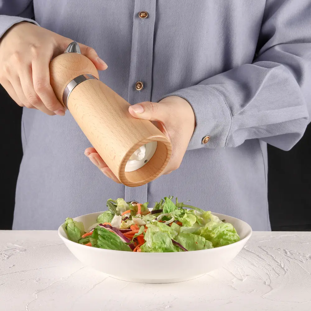 Custom Bulk Sale Wooden Salt Grinder Service, Pricelist