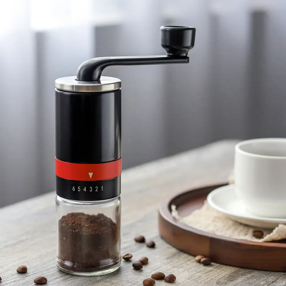 Custom Colorful Hand Burr Coffee Grinder