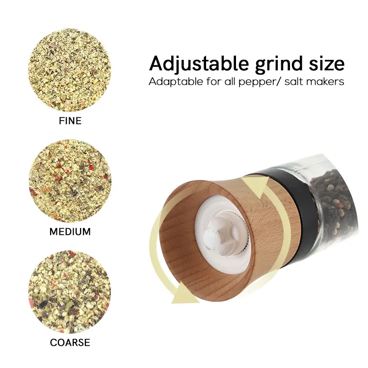 Wholesale Customized Wood Spice Grinder by Hand