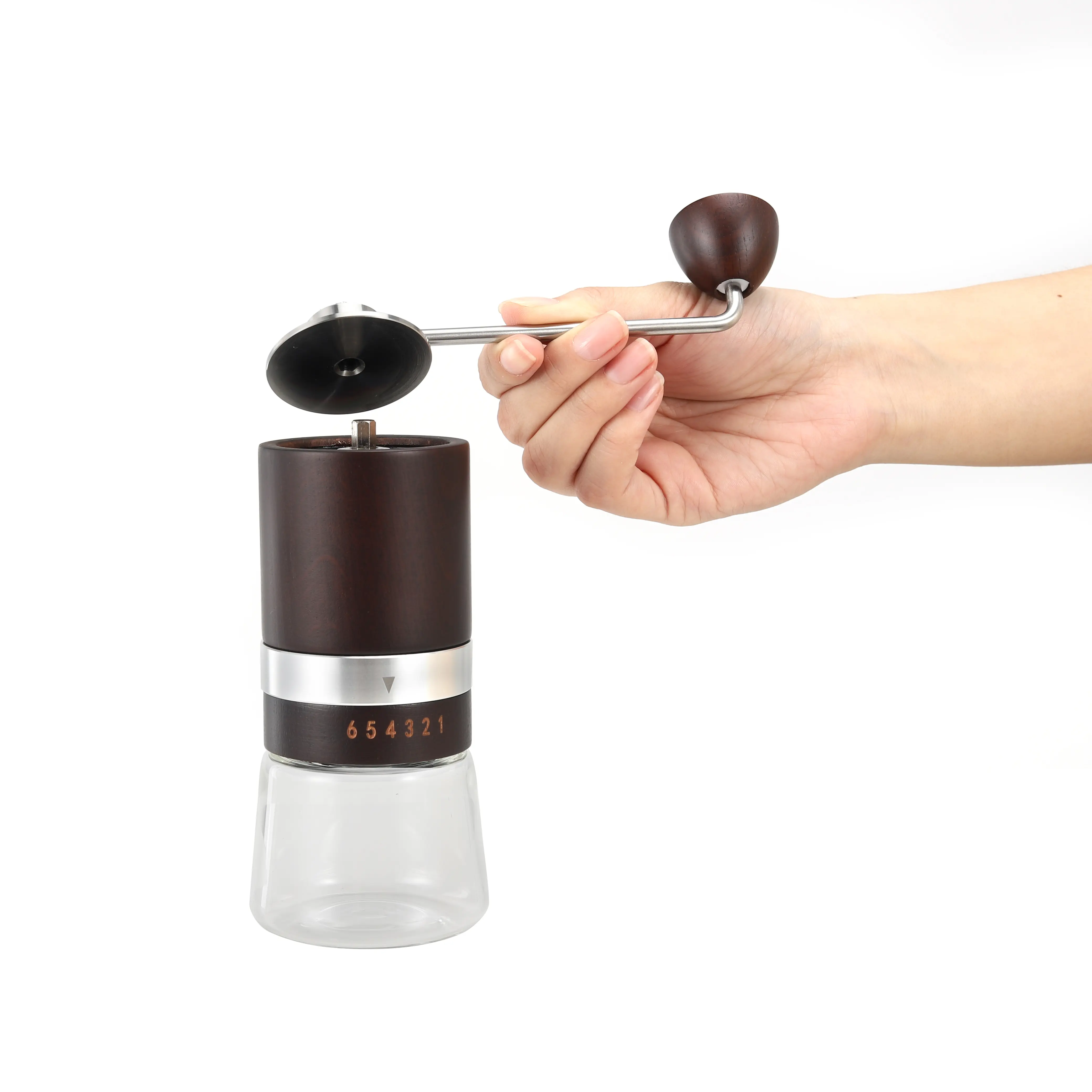 Wood Hand Burr Coffee Grinder Materials