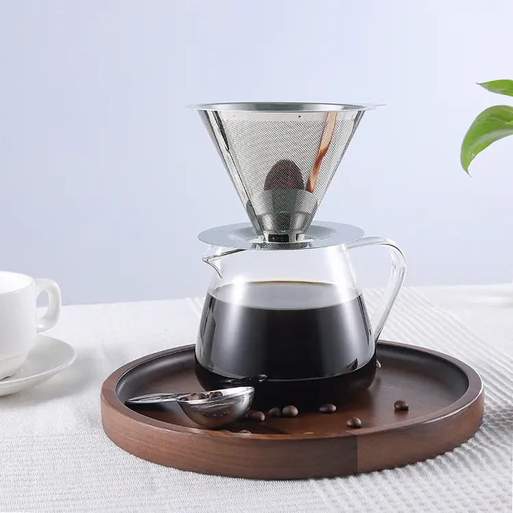 Wholesale Stainless Steel Portable Coffee Filter 