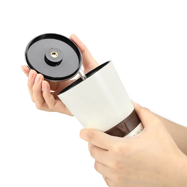 ODM Hand Manual Coffee Grinder with Conical Burr Blade