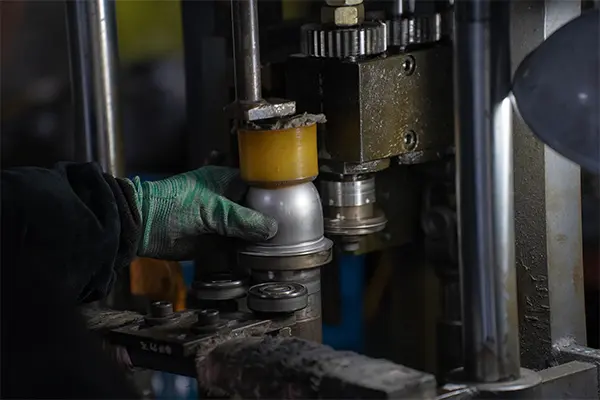Chinagama factory floor with automated production equipment for kitchenware
