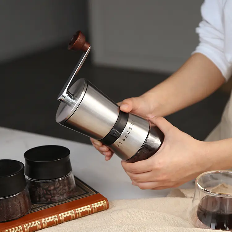 China Commercial Coffee Bean Grinder with Coffee Bean Storage Container  Manufacturer, Exporter