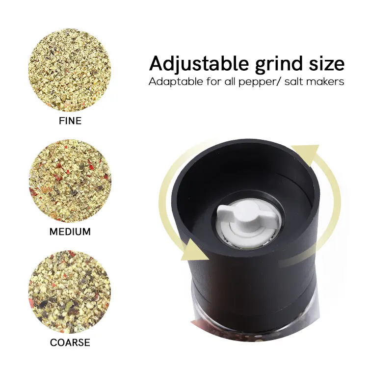 OEM Bulk Plastic Manual Pepper Grinder with Adjustable Ceramic Core Company, Pricelist