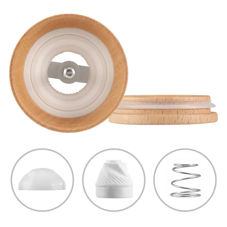 ODM Compact Wooden Spice Grinder