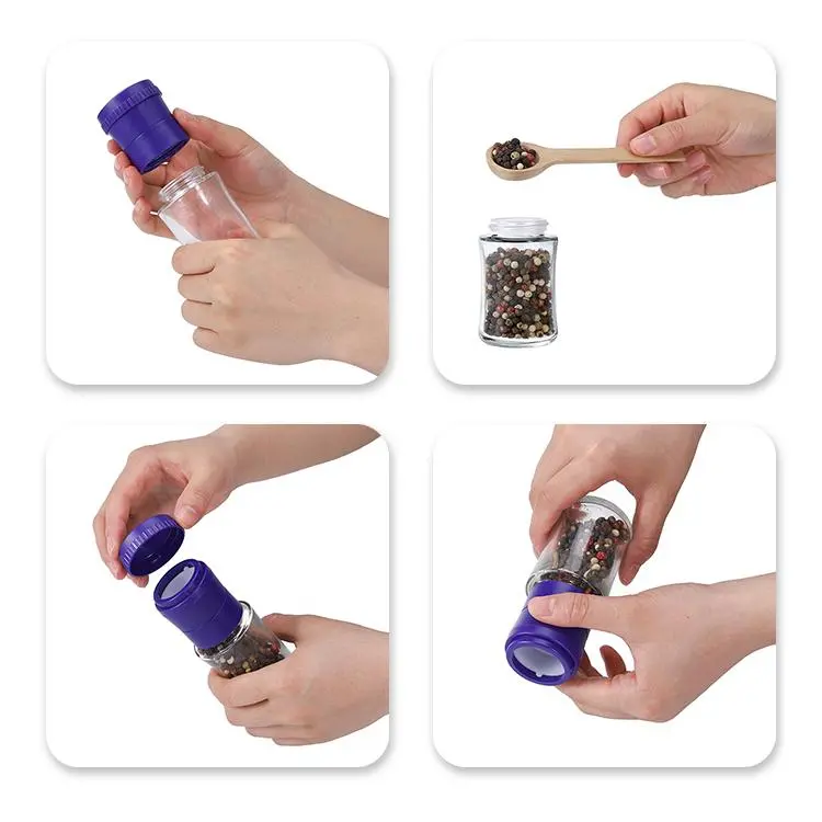 Wholesale Bulk Plastic Black Pepper and Salt Grinder Company, Exporters