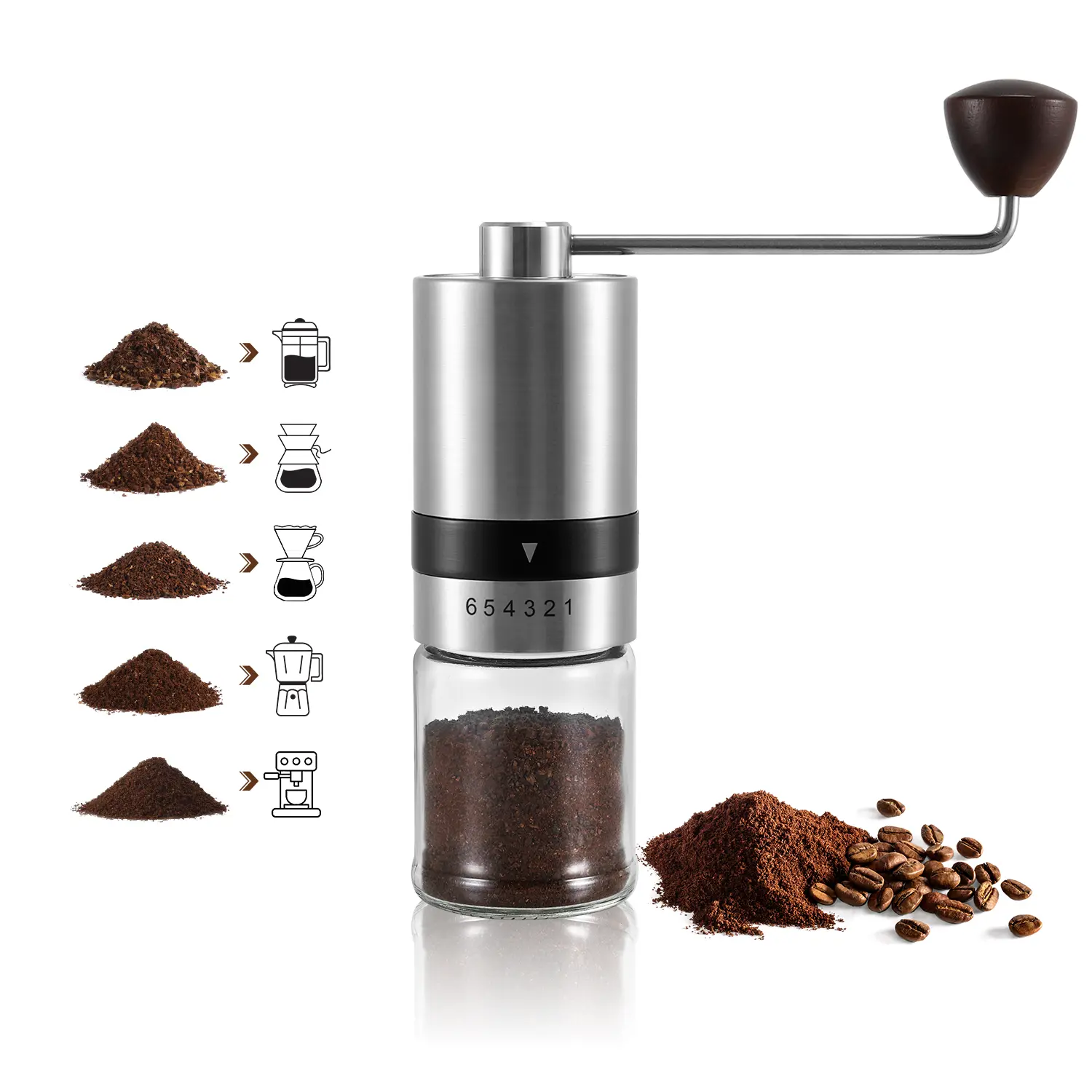 Custom Handground Precision Coffee Grinder 