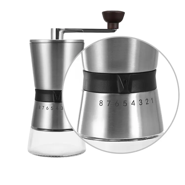 ODM Customized Adjustable Coffee Mill with Ceramic Burr