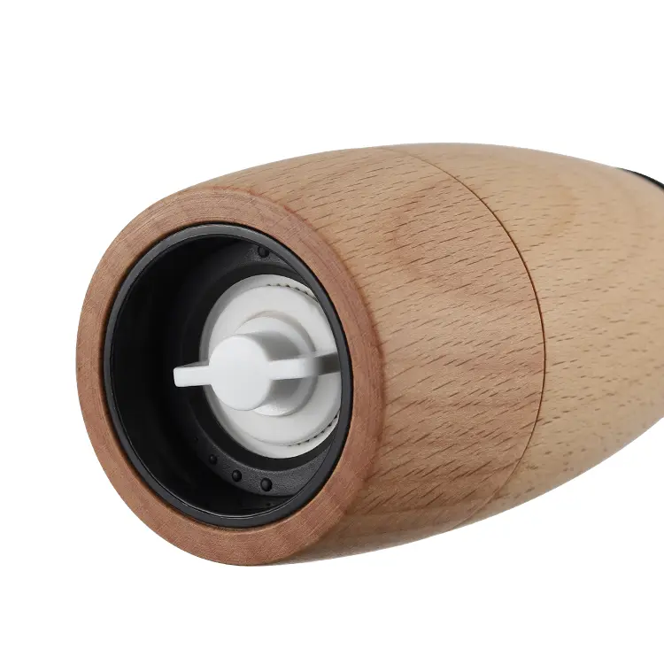 Detail View of Wooden Grinder