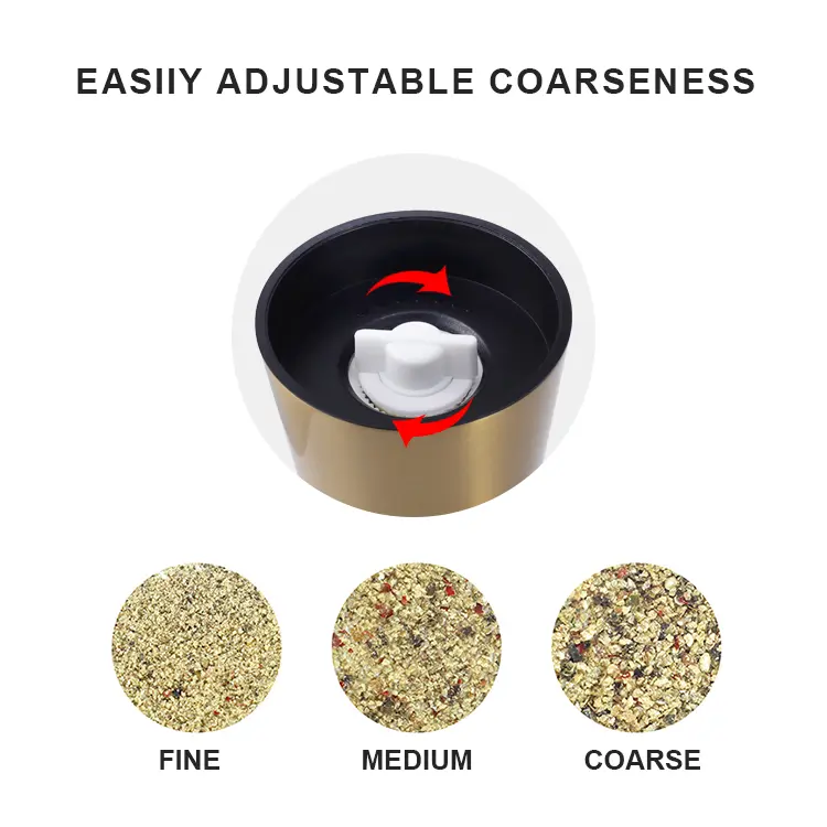 Best  Custom Gold Salt and Pepper Grinder Set Manufacturers, Quotes