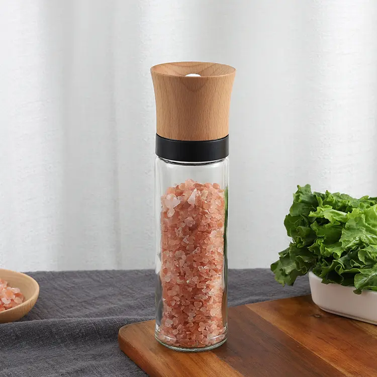 wood salt pepper mill 3