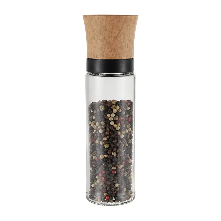 ODM Custom Wood Manual Spice Mill Grinder