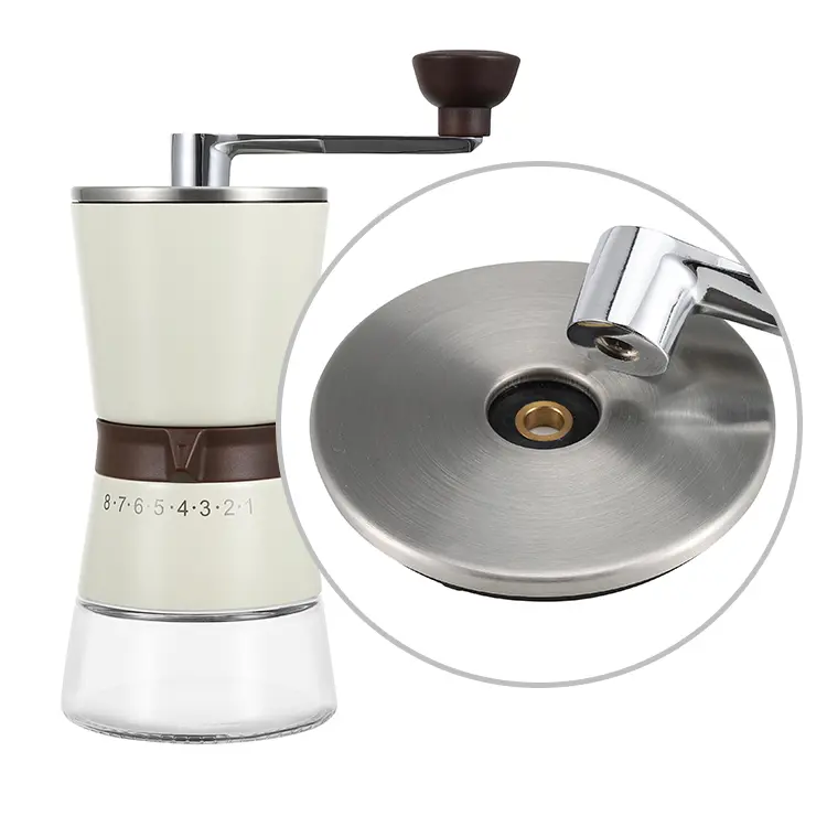 ODM Customized Premium Coffee Mill with Glass Bottle