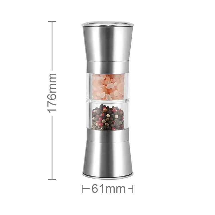 OEM Bulk Sale 2-in-1 Manual Salt and Pepper Grinder  Company, Exporters