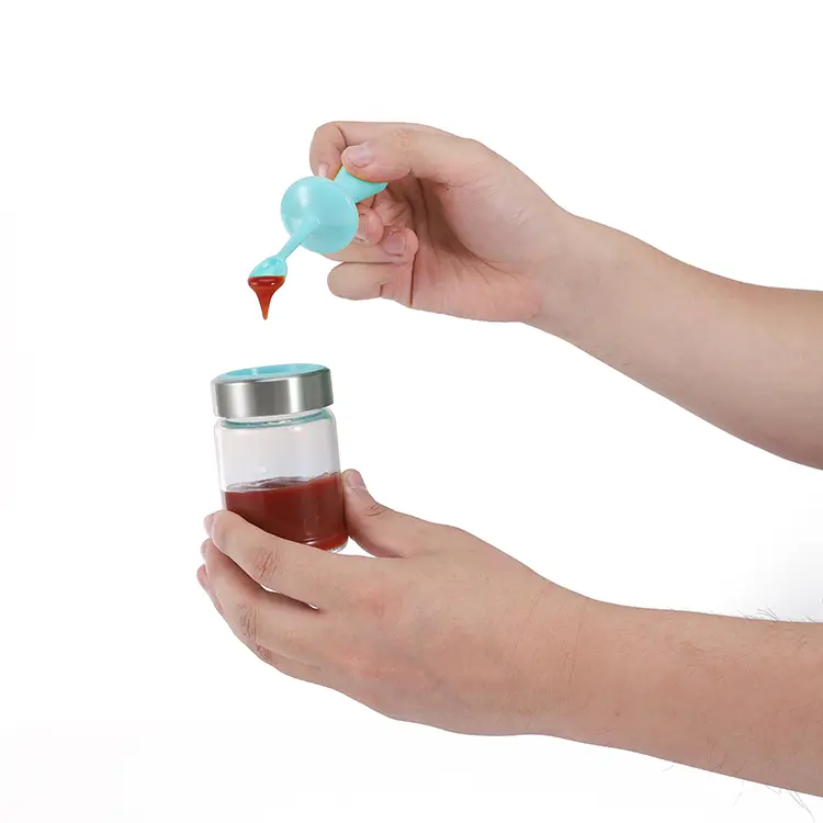 Wholesale Glass Jam Jars With Lids and Spoon