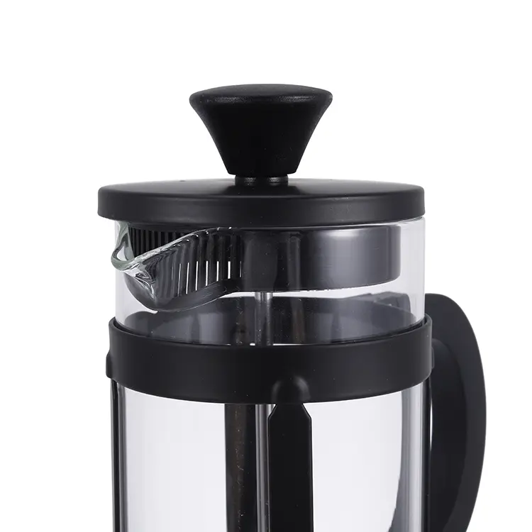Custom Portable French Press with Borosilicate Glass