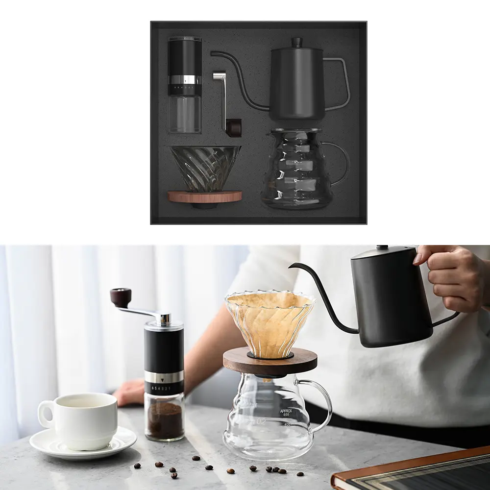 ODM Customized Pour Over Coffee Making Set 