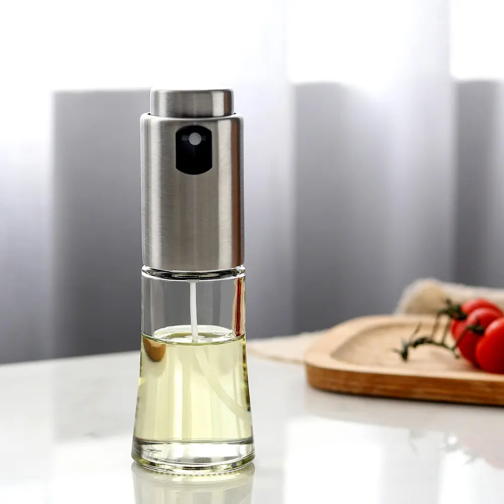 Sleek and Portable Olive Oil Spritzer