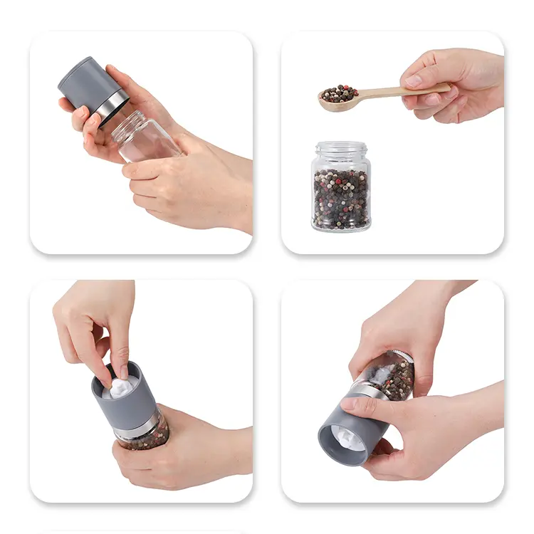 Wholesale Hand Salt and Pepper Grinder Mill 3
