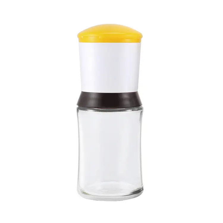 ODM Colorful Manual Plastic Salt and Pepper Grinders with Ceramic Burr