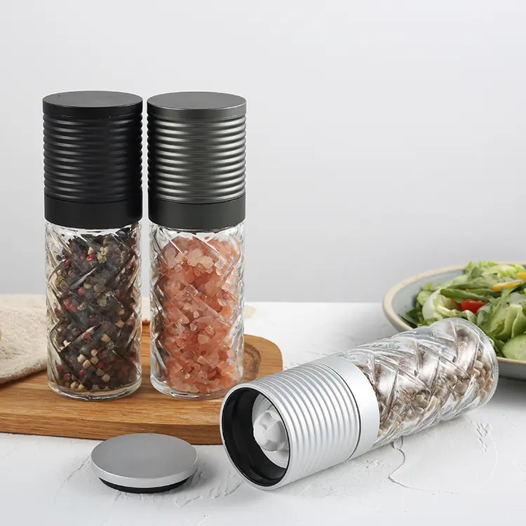 High-Quality Customized Aluminum Alloy Hand Salt and Pepper Grinder Service, Product
