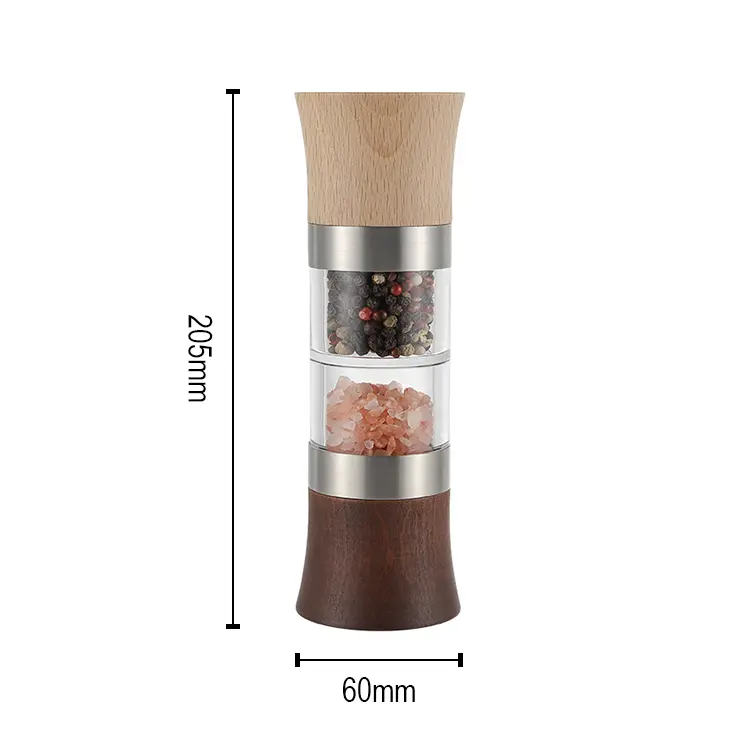 ODM Customized Combined Salt and Pepper Mill